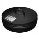 Заглушка внутренняя (для сэндвича) (AISI-316/0,5/ЭМАЛЬ) d-200 (Craft-HF-P)