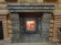 Банная печь Атмосфера L, в ламелях из натурального камня "Змеевик" наборный (ProMetall) в Магнитогорске