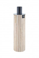 Дымоход с регистром Окаменевшее дерево наборный, d-115, L=1000 мм (Feringer)