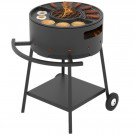 Мангал Дачник на подставке, с чугунной плитой Gurman Ø 450 (Везувий) Мангал Дачник на подставке, с чугунной плитой Gurman Ø 450 (Везувий)