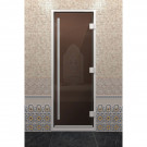 Стеклянная дверь DoorWood «Хамам Престиж Бронза» 190х70 см Стеклянная дверь DoorWood «Хамам Престиж Бронза» 190х70 см