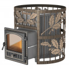 Чугунная печь для бани Эверест 24 Ковка (280) (Everest) Чугунная печь для бани Эверест 24 Ковка (280) (Everest)