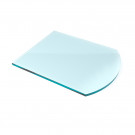 Стекло под печь камин SPK-3 прозрачное 1100х1100х6 мм Стекло под печь камин SPK-3 прозрачное 1100х1100х6 мм