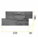 Плитка из камня Сланец чёрный 350 x 180 x 10-20 мм (0.378 м2 / 6 шт) в Магнитогорске