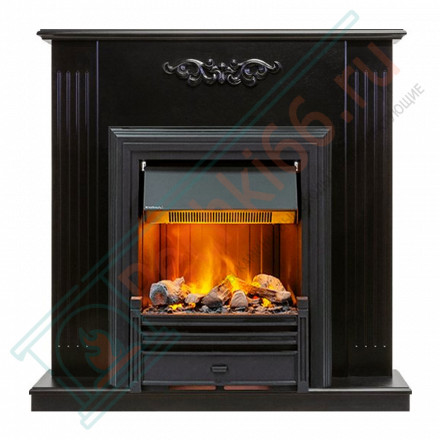 Каминокомплект Lumsden - Венге с электроочагом Brookline Black