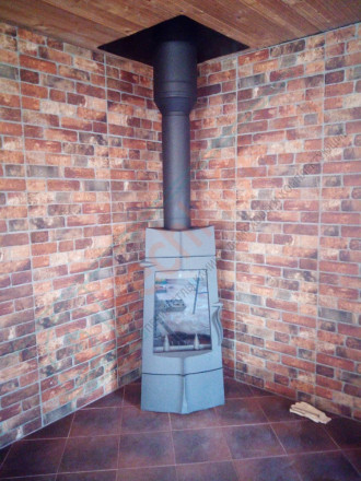 Чугунная печь-камин CHAMANE (INVICTA)