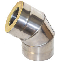 Сэндвич-отвод 135° (НЕРЖ-439/1,0-ОЦИНК/0,5) d-150/210 (УМК) Сэндвич-отвод 135° (НЕРЖ-439/1,0-ОЦИНК/0,5) d-150/210 (УМК)