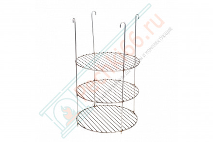 Этажерка трехъярусная, диаметр 220 мм (ТехноКерамика)
