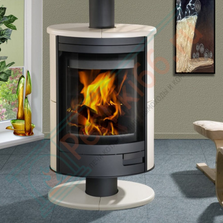 Печь-камин Stromboli N керамика (Romotop)