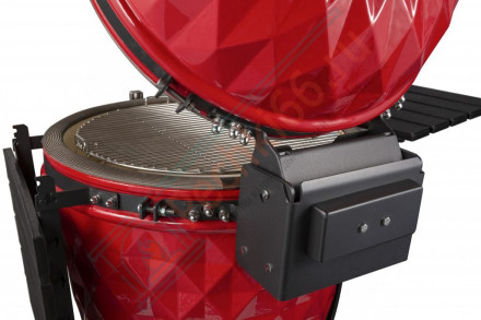 Керамический гриль Diamond Egg XL красный