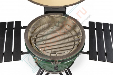 Керамический гриль Diamond Egg XL зеленый