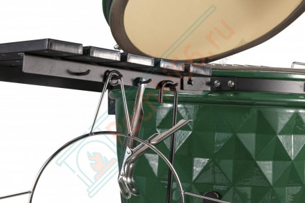 Керамический гриль Diamond Egg XL зеленый