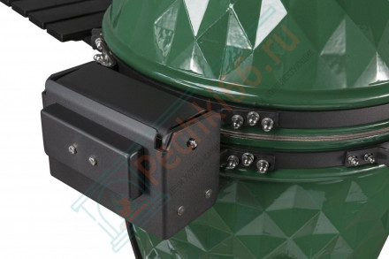 Керамический гриль Diamond Egg XL зеленый