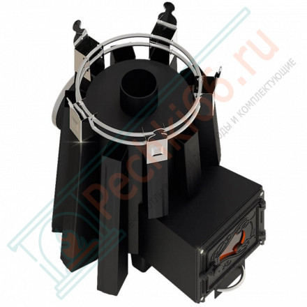 Банная печь Августа со стеклом (Добросталь)