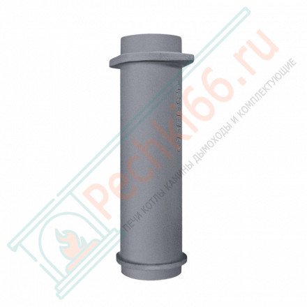 Чугунная НИЖНЯЯ труба для шибера 115/500мм (ТехноЛит)