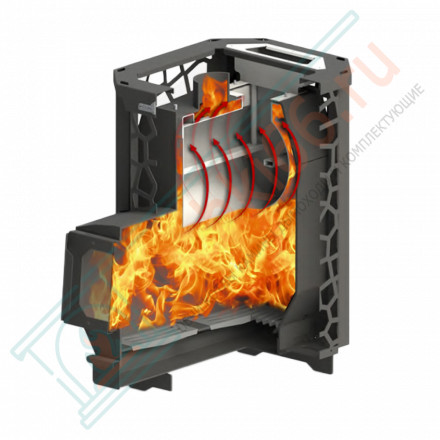 Печь банная PROHARD 30M Саванна, панорама (Сталь-Мастер)