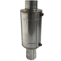 Теплообменник на трубу (Aisi-439/1.0 мм) d-150 мм, 7 л (УМК)