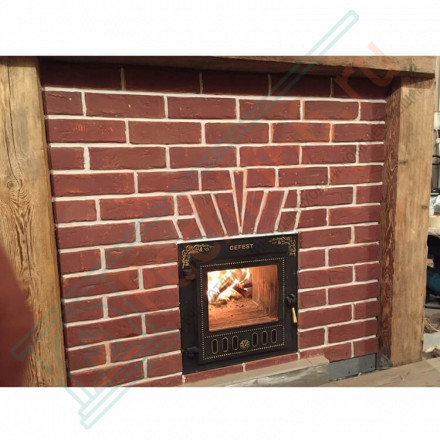 Плитка прямая Старый Замок Мини (0.88 м2 в коробке) (Терракот)