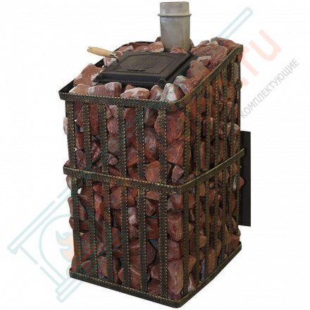 Чугунная печь для бани Гефест GFS-ЗК 25 Ураган (ТехноЛит)