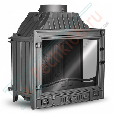 Чугунная топка W4 PB, с правым стеклом (Kaw-Met)