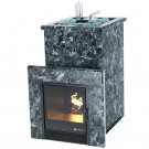 Печь для бани Сочи в пироксените с открытым верхом (ИзиСтим)