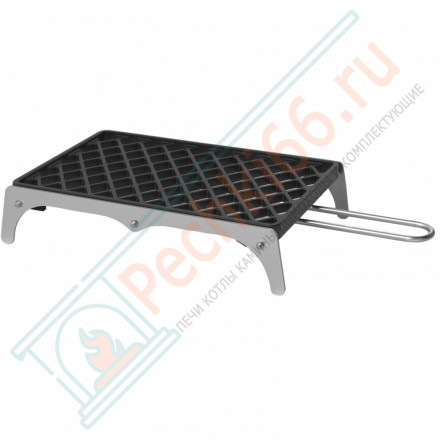 Садовая чугунная печь LEGENDA GARDEN с основанием из немецкого шамота (Везувий)