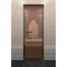 Стеклянная дверь DoorWood «Хамам бронза» в бронзовом профиле 1800х700 (по коробке) Стеклянная дверь DoorWood «Хамам бронза» в бронзовом профиле 1800х700 (по коробке)