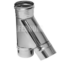 Тройник 45° (НЕРЖ-430/0,5) d-120 (Ferrum GS) Тройник 45° (НЕРЖ-430/0,5) d-120 (Ferrum GS)