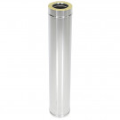 Сэндвич труба Термо L 1000 ТТ-Р (304-0.5/304) d-80/140 (ТиС Стандарт) Сэндвич труба Термо L 1000 ТТ-Р (304-0.5/304) d-80/140 (ТиС Стандарт)