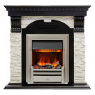 Электрокаминокомплект Dublin - Венге / Сланец белый с очагом Chesford Электрокаминокомплект Dublin - Венге / Сланец белый с очагом Chesford
