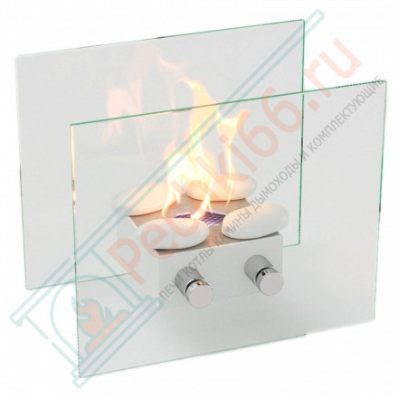 Биокамин София S, белый (LuxFire)