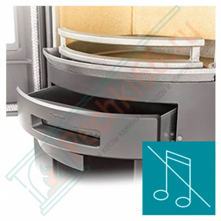 Печь-камин 556G:1 Style, верх чугун, цвет черный (Contura)