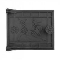 Дверка топочная ДТУ-3Рс "Русский собор" уплотненная, окрашенная (Рубцовск-Литком)