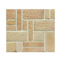 Плитка прямая Шамот Хаос (0.84 м2 в коробке) (Терракот)