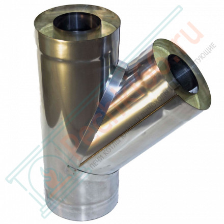 Сэндвич-тройник 135° (НЕРЖ-439/1,0-ОЦИНК/0,5) d-150/210 (УМК)