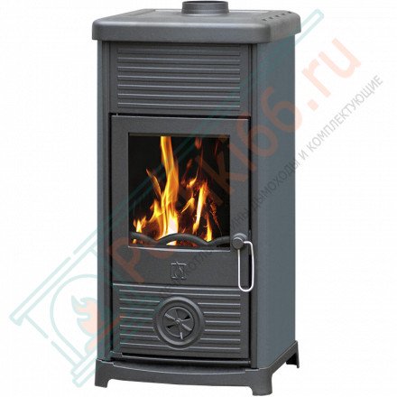 Чугунная печь-камин Maestral N, серо-синяя (Plamen)