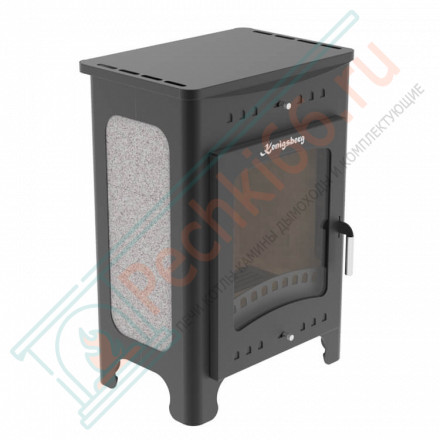Печь-камин Kenigsberg 9, с плитой (Протопи) до 70 м3