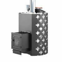 Чугунная банная печь Etna 18 ДТ- 4 Закрытая каменка (Этна)