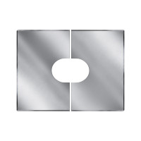 Фланец разрезной 21/32º без изол 720х830 на трубу V50R (AISI-304/0,5) d-115/215 (Вулкан)