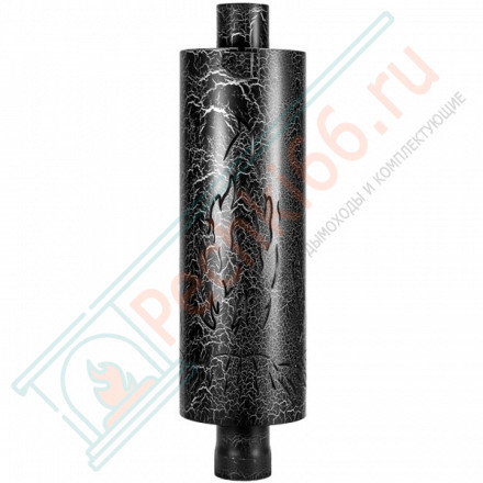 Дымоход - конвектор Пламя, D115мм, L1м, Антик (Feringer)