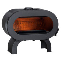 Печь-камин FIFTY SUR ARCHE антрацит (INVICTA)