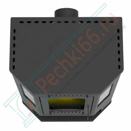 Печь-камин Антей три стекла (Kennet)