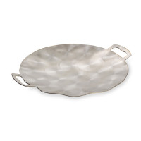 Садж сковорода нержавеющая с цельными ручками 350 мм.