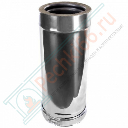 Сэндвич труба для дымохода L=500 (AISI-316L/0,5-AISI-304/0,5) d-200/250 (Craft-GS-25)