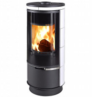 Печь-камин Andorra Plus, белая (Thorma)