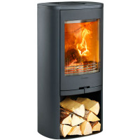 Печь-камин 810:1 Style, верх чугун, цвет черный (Contura)