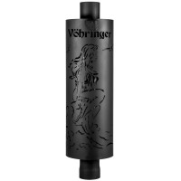 Дымоход - экономайзер Русалка, D115мм, L1м, Антик (Feringer)