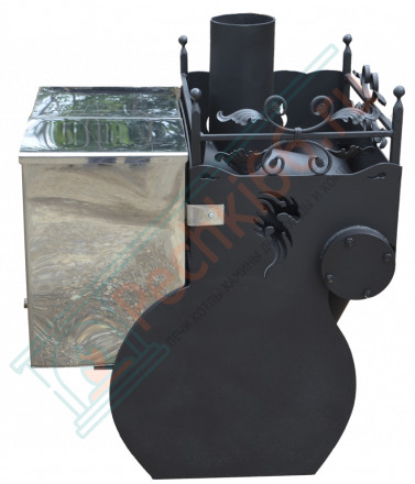 Банная печь Горыныч 3 с конвекционным порталом, под бак 100 л (ТермоСфера)