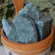 Камень для бани Жадеит колотый средний, м/р Хакасия (ведро), 20 кг в Магнитогорске