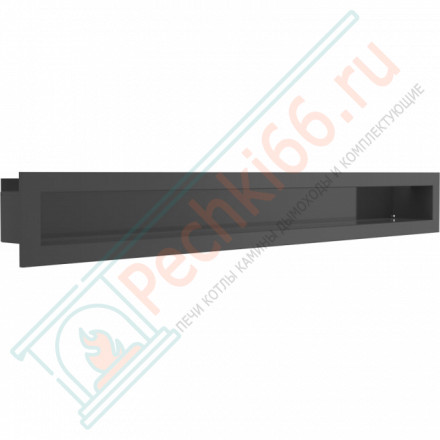 Каминная решётка черная Mila Large 140x1132 (Kratki)